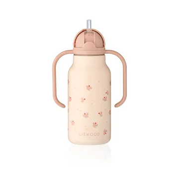 Kimmie water bottle 25 cl - Mini Butterfly-apple blossom - Liewood