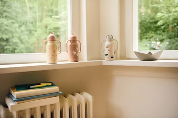 Kimmie water bottle 25 cl - Mini Butterfly-apple blossom - Liewood