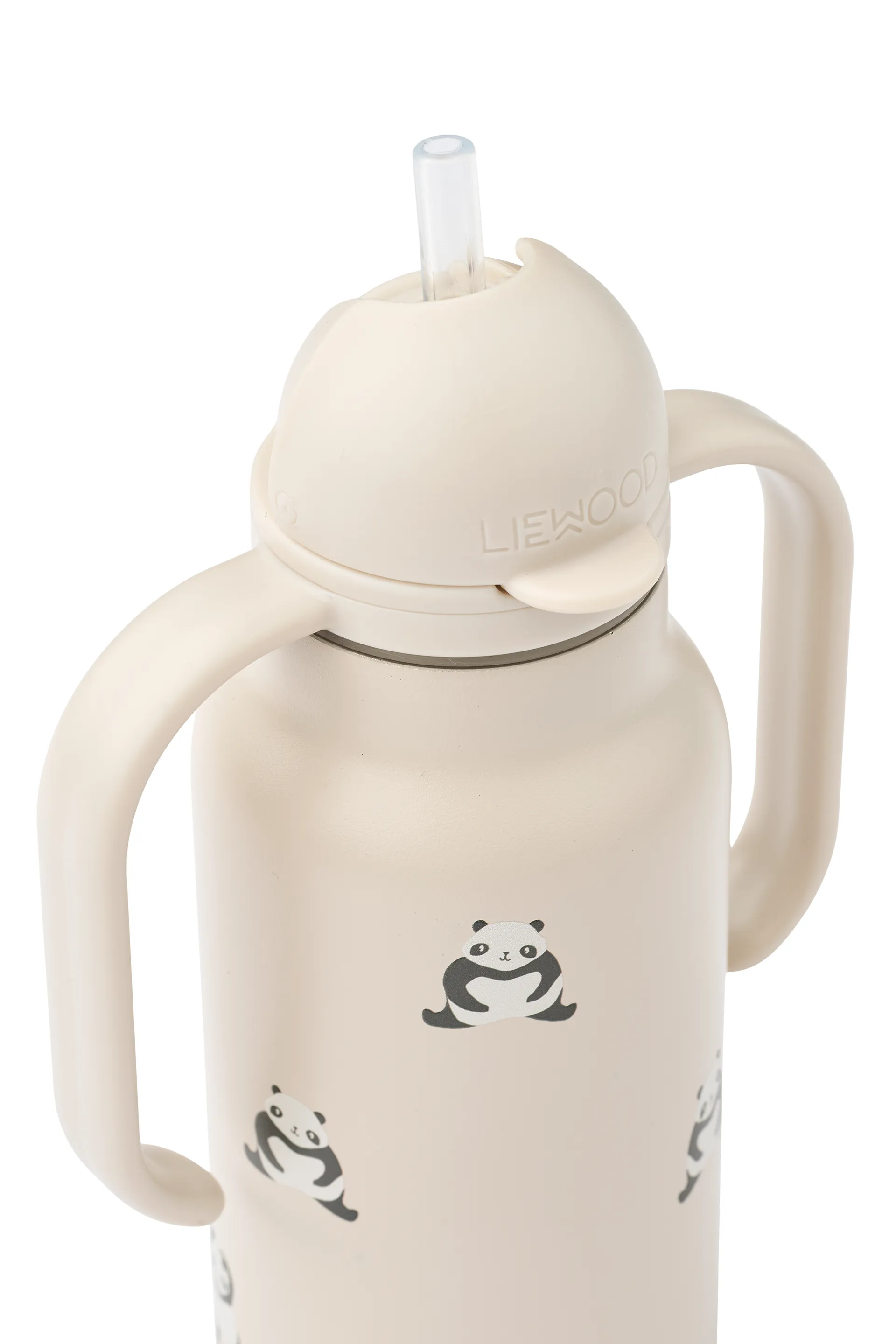 Kimmie water bottle 25 cl, Mini panda-sandy Liewood