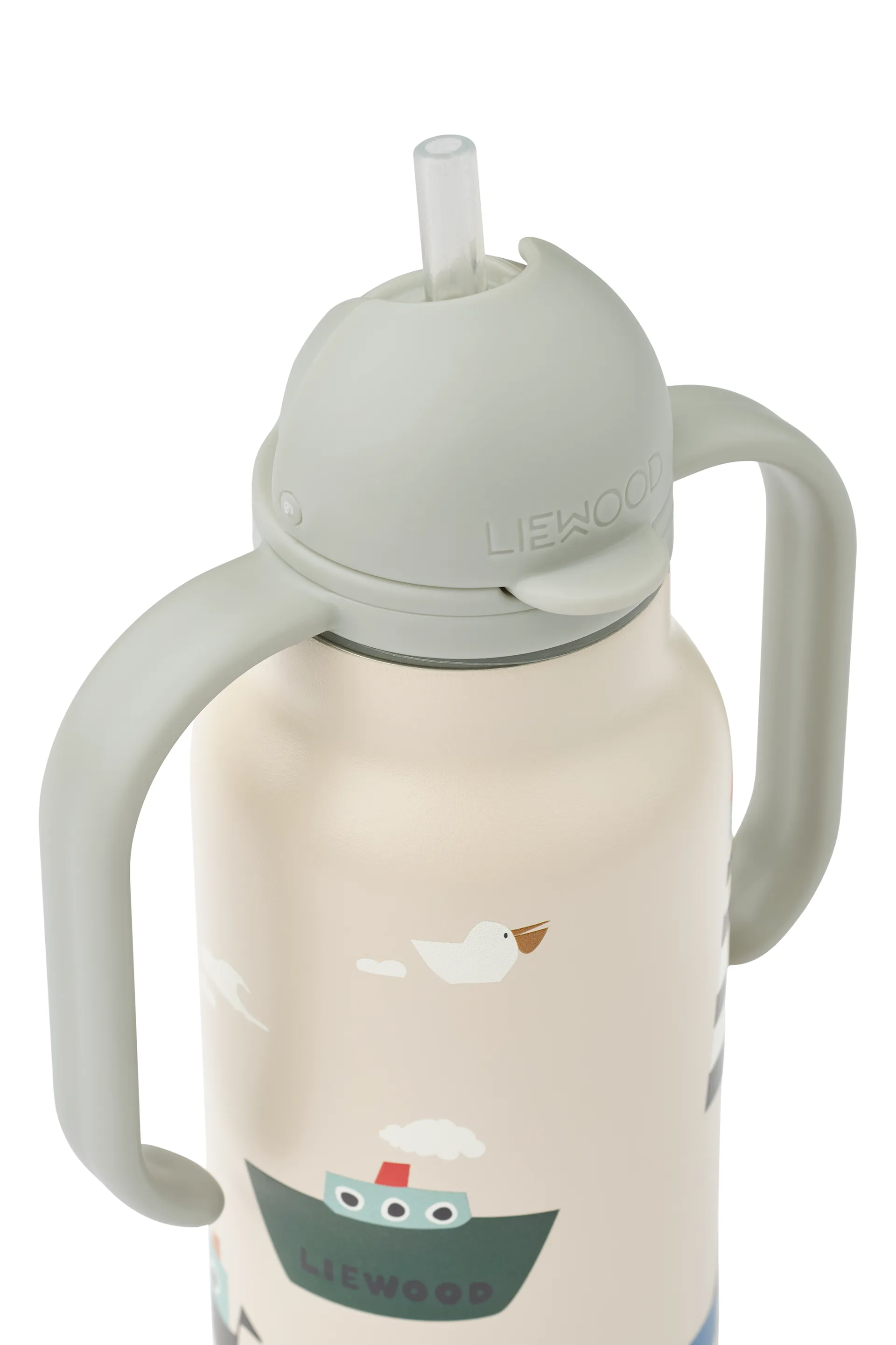 Kimmie water bottle 25 cl, Sailing-sandy Liewood