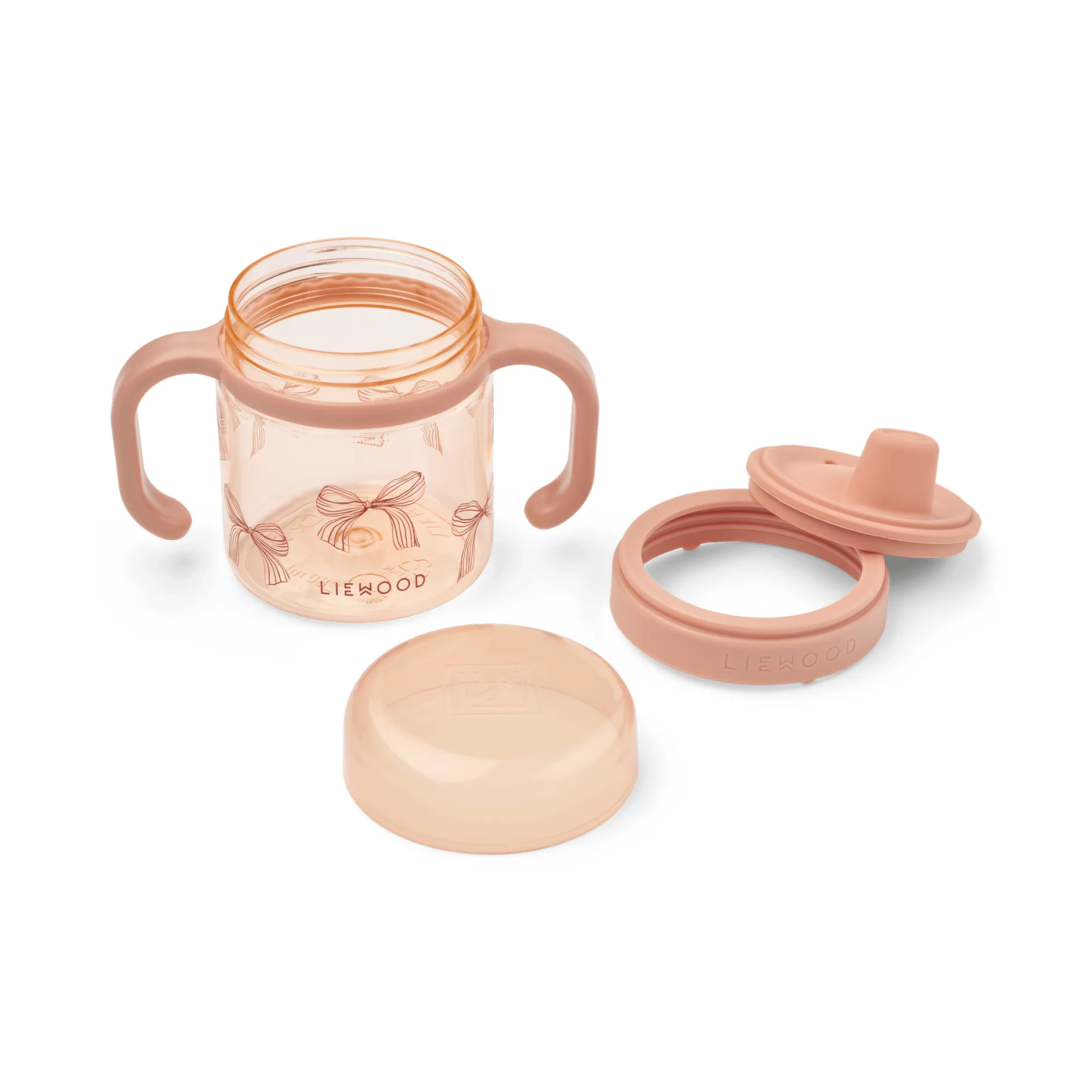 Kylo Tritan sippy cup, Bows-Pale Tuscany Liewood