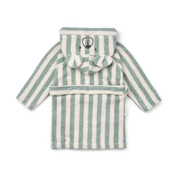Lily bathrobe peppermint crème de la crème stripe - 3–4 years - Liewood