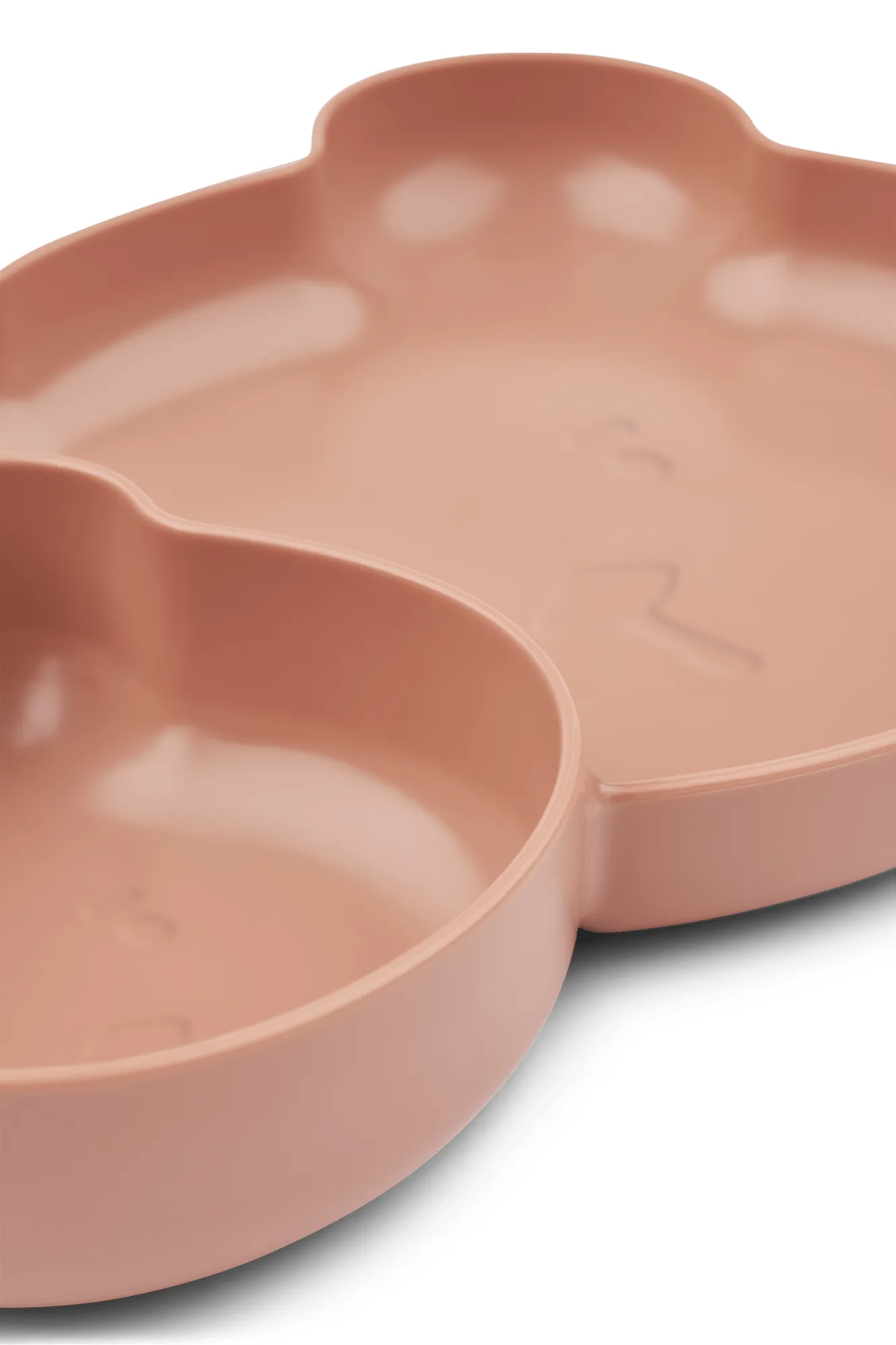 Magus Bear Divider plate, 2 parts, Pale Tuscany Liewood
