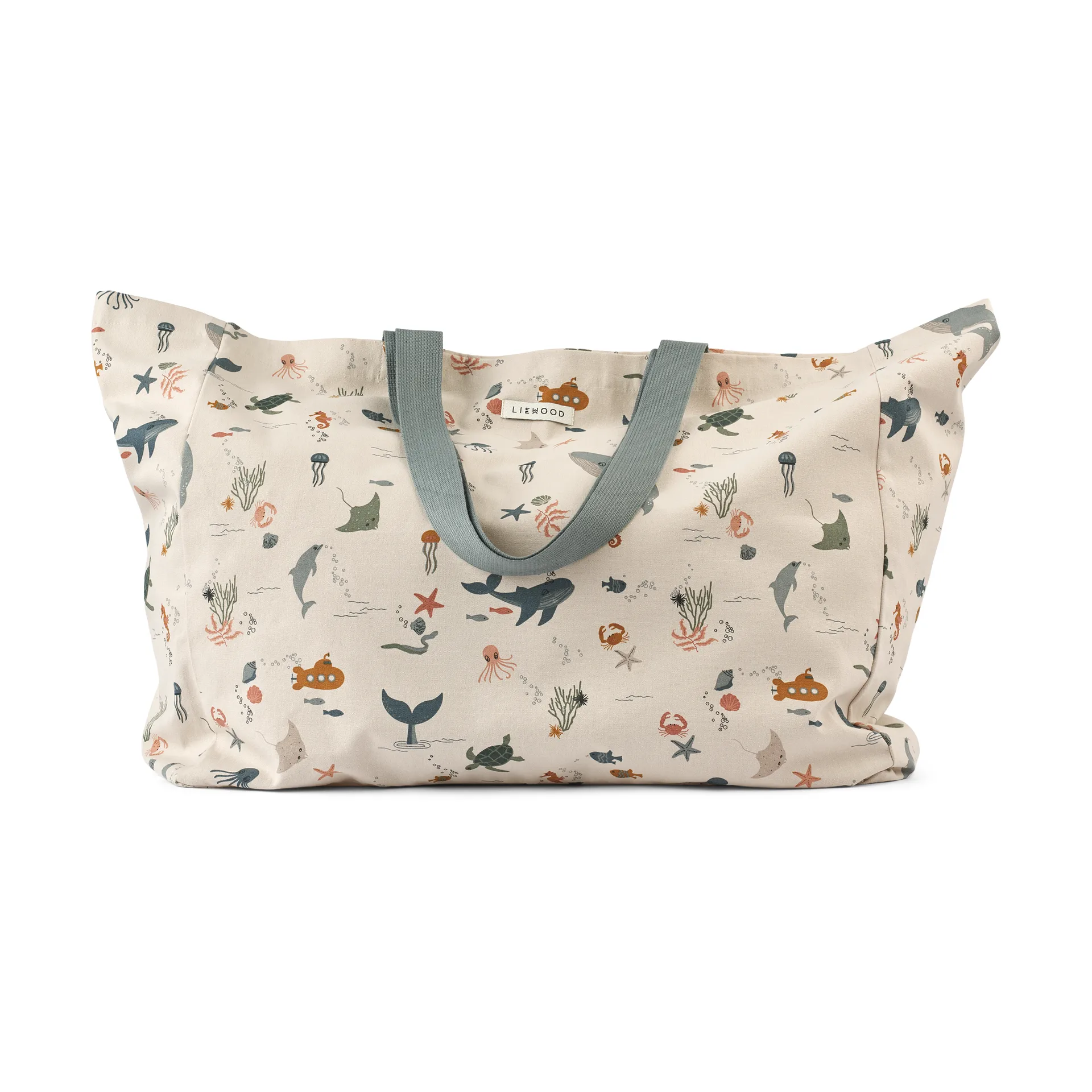Maxi tote bag 54.4x46 cm, Sea creature-sandy Liewood