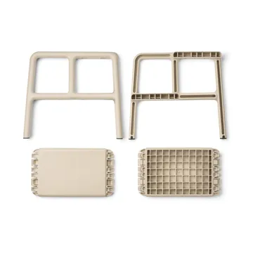 Melanie step stool - Sandy, 44x40x38 cm - Liewood