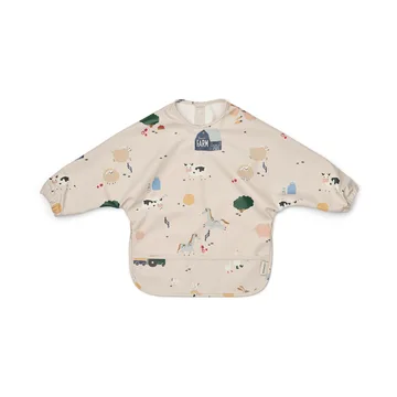 Merle bib with sleeve - Farmlife-Sandy - Liewood
