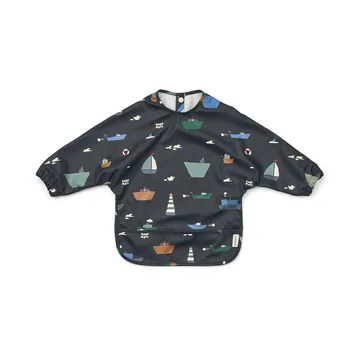 Merle bib with sleeve - Sailing-classic navy - Liewood