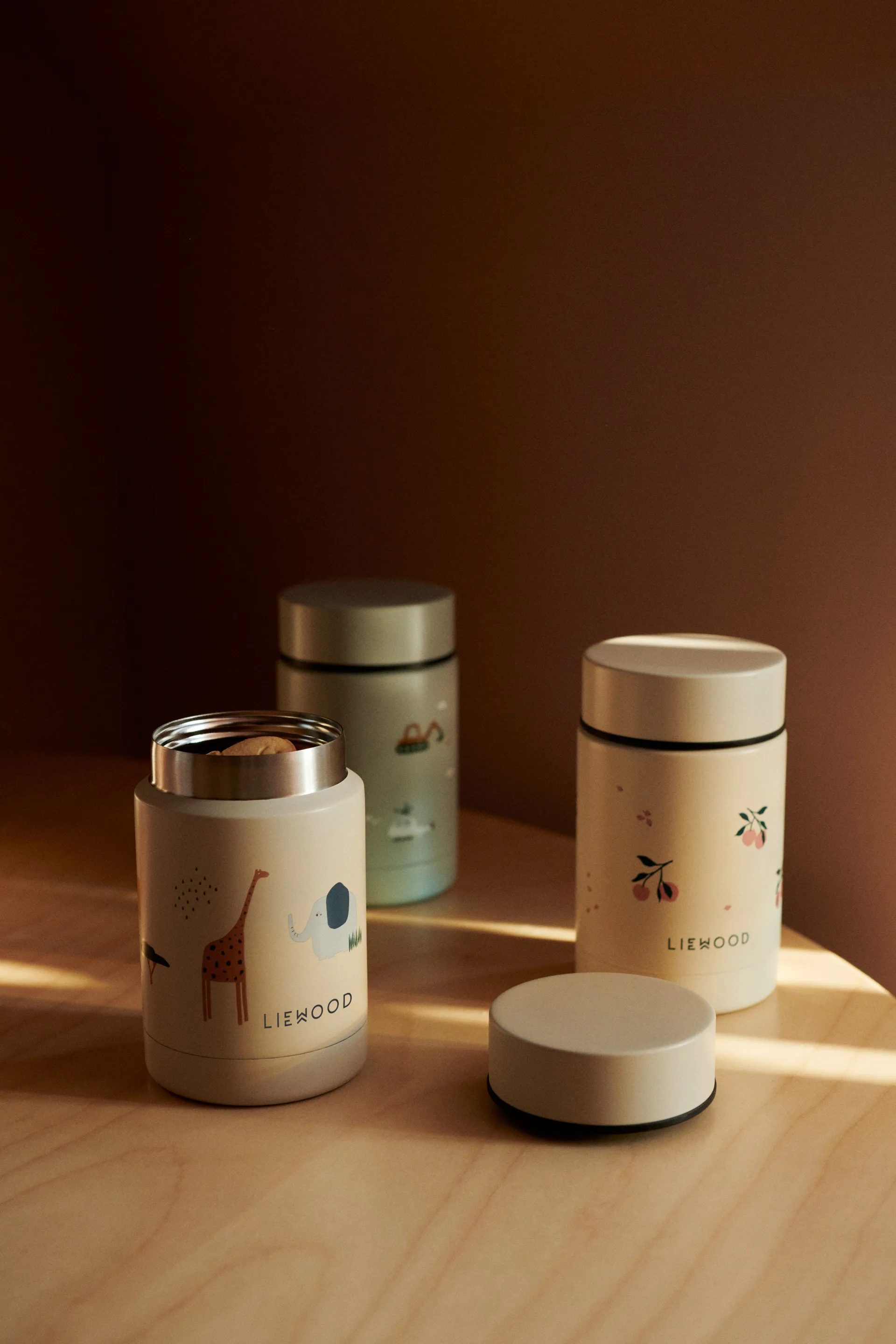 Nadja food thermos 0.25 L, Peach-Sea shell mix Liewood