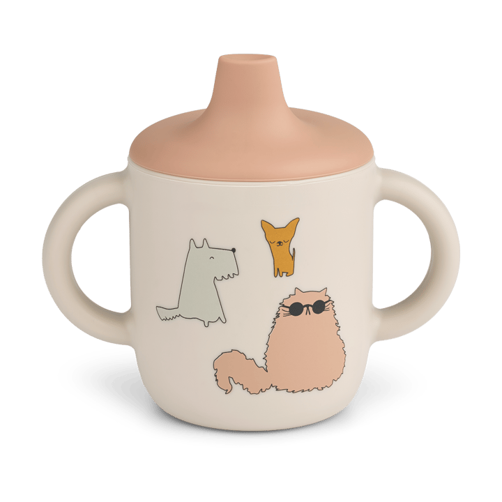Neil sippy cup 15 cl - Cats and Dogs-Sandy - Liewood
