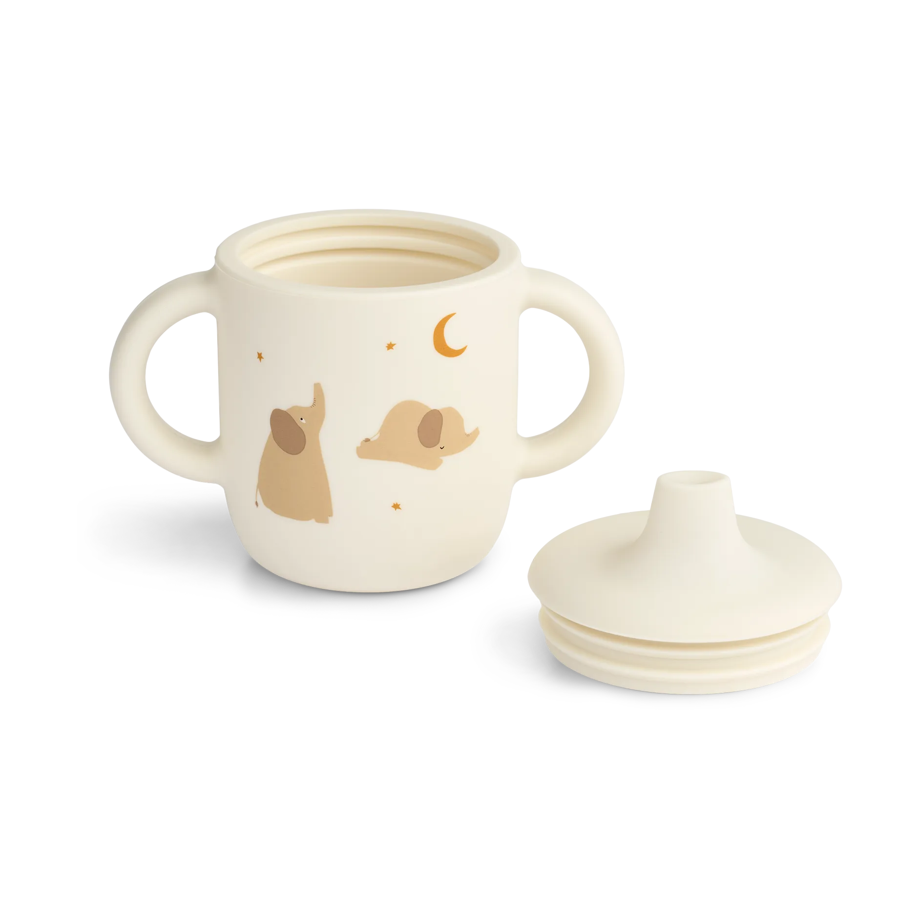 Neil sippy cup 15 cl, Elephant-Creme de la creme Liewood