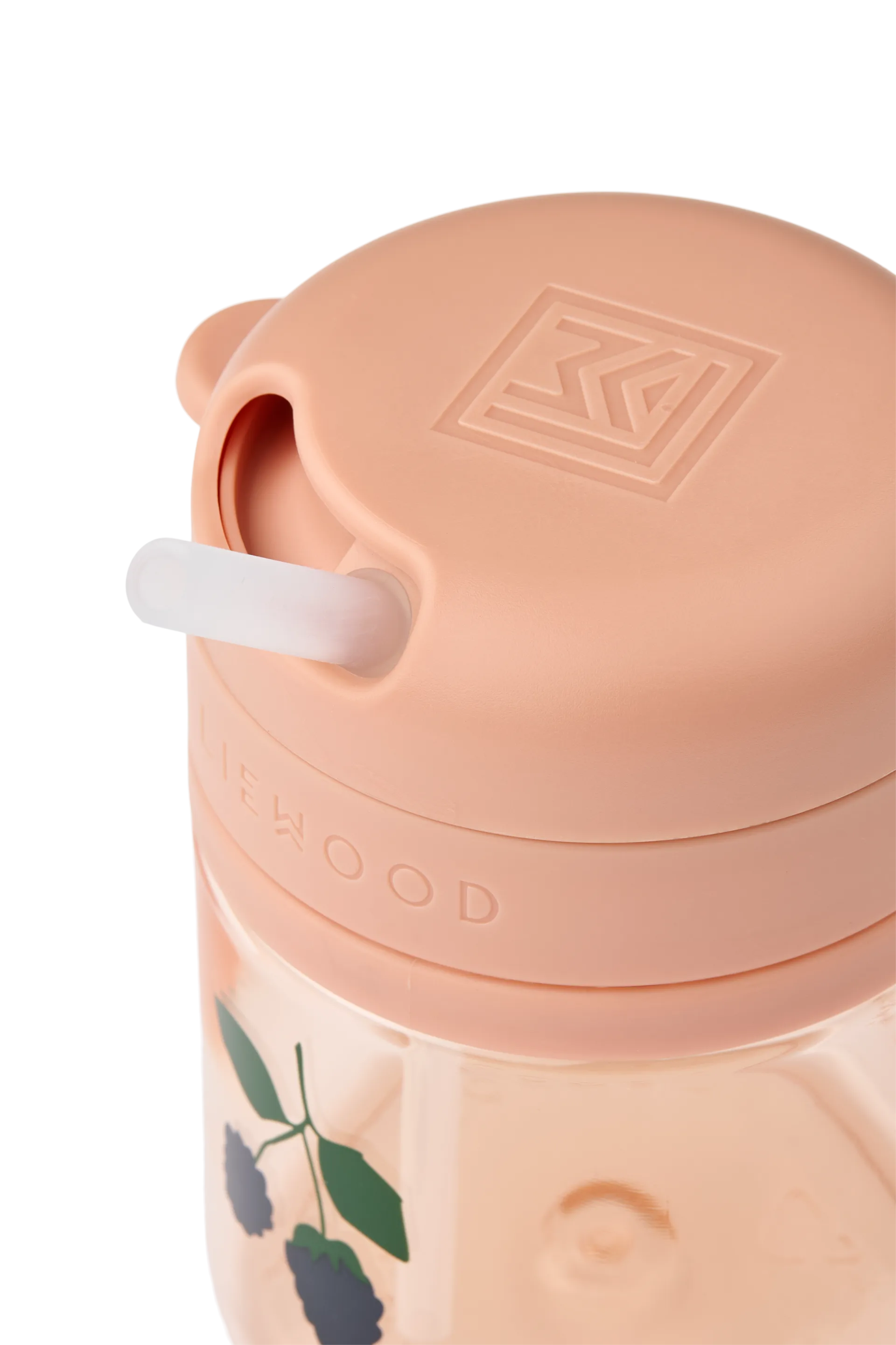 Pavia mug with straw 28 cl, Berry-Pale Tuscany Liewood