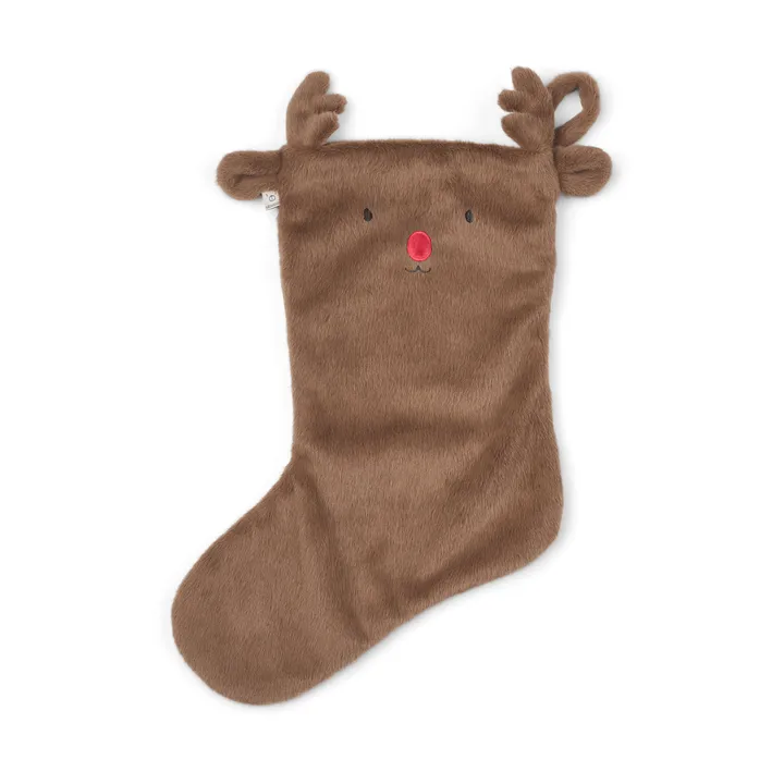 Raina Reindeer Christmas stocking - Pecan - Liewood