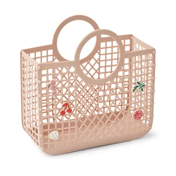 Samantha basket with charms - Rose - Liewood