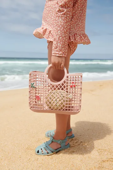 Samantha basket with charms - Rose - Liewood