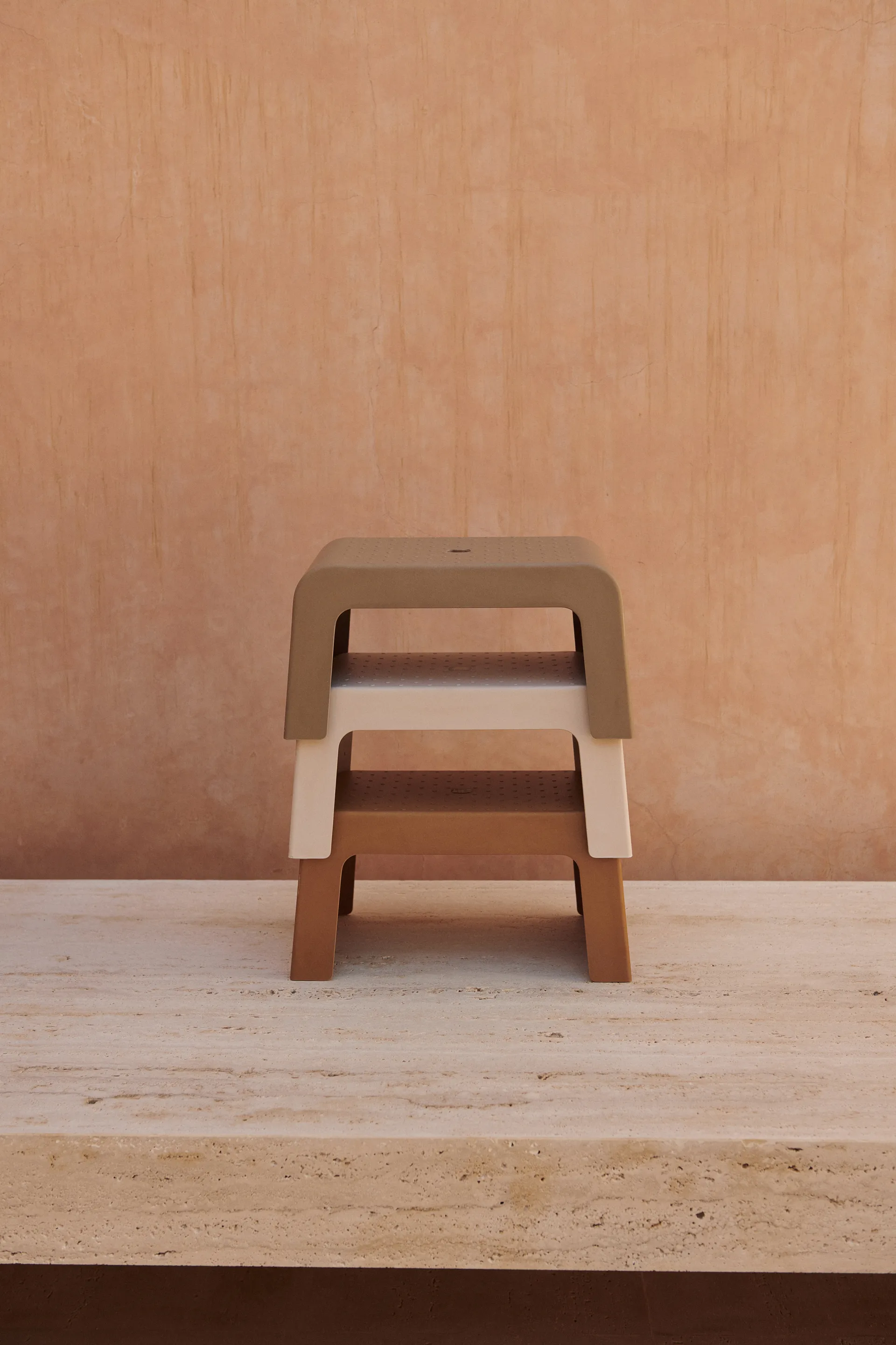 Ulla stool, Pale tuscany Liewood