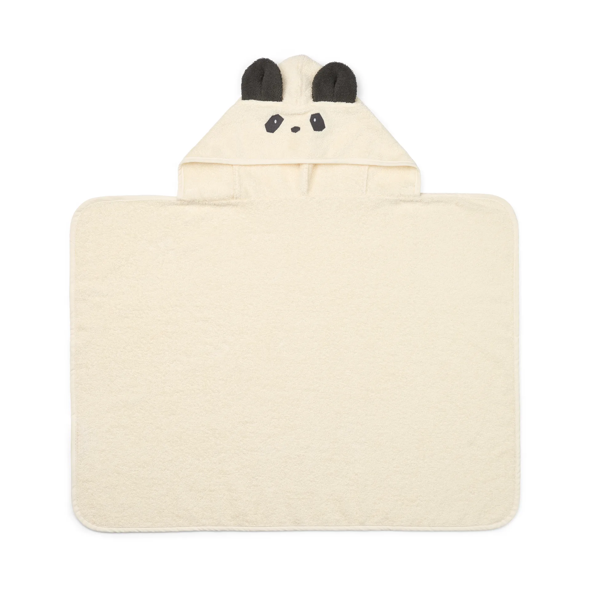 Vilas Panda hooded towel, Crème de la crème Liewood
