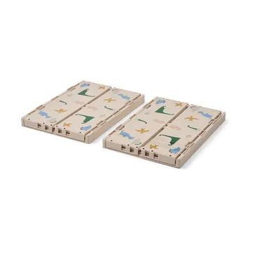 Weston storage box - Dino roar-Sandy, printed - Liewood