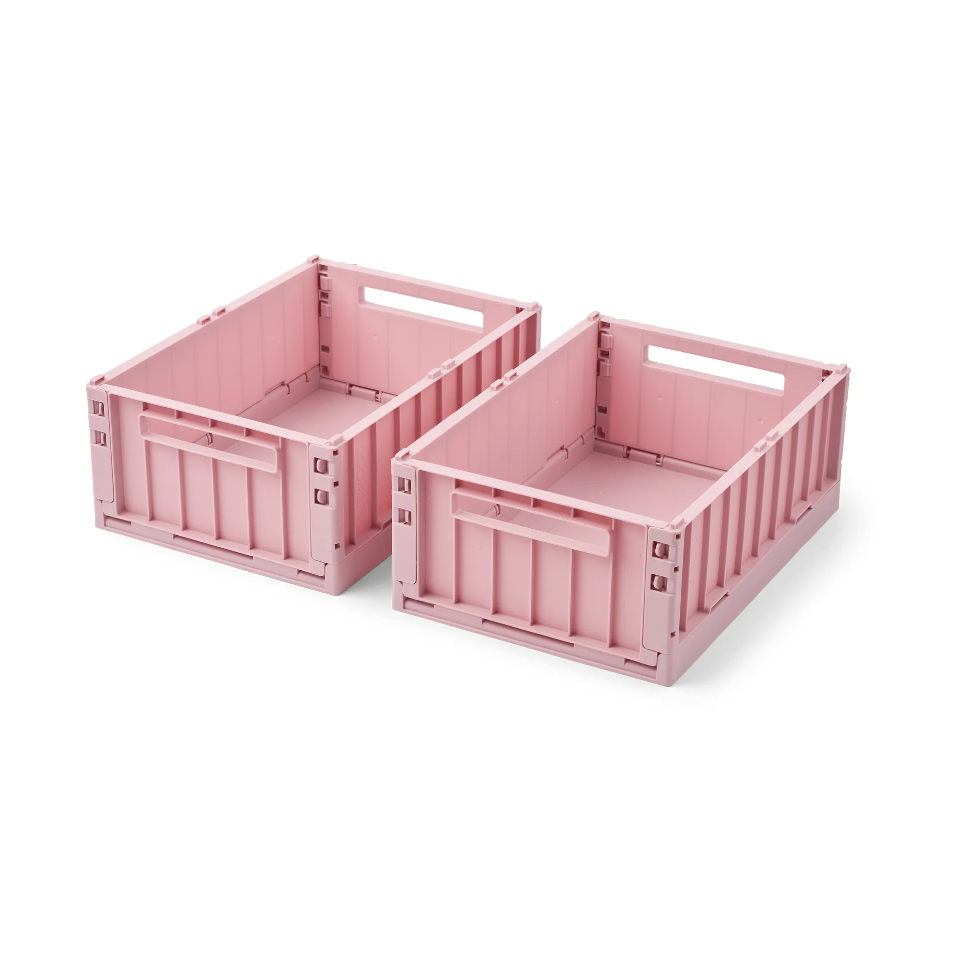 Weston storage box, Rose blush, M, 2-pack Liewood