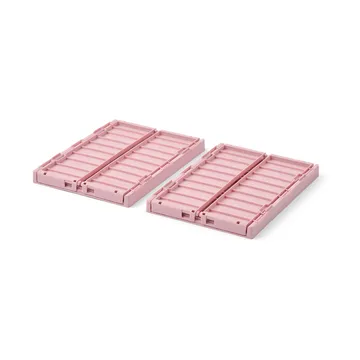 Weston storage box - Rose blush, S, 2-pack - Liewood