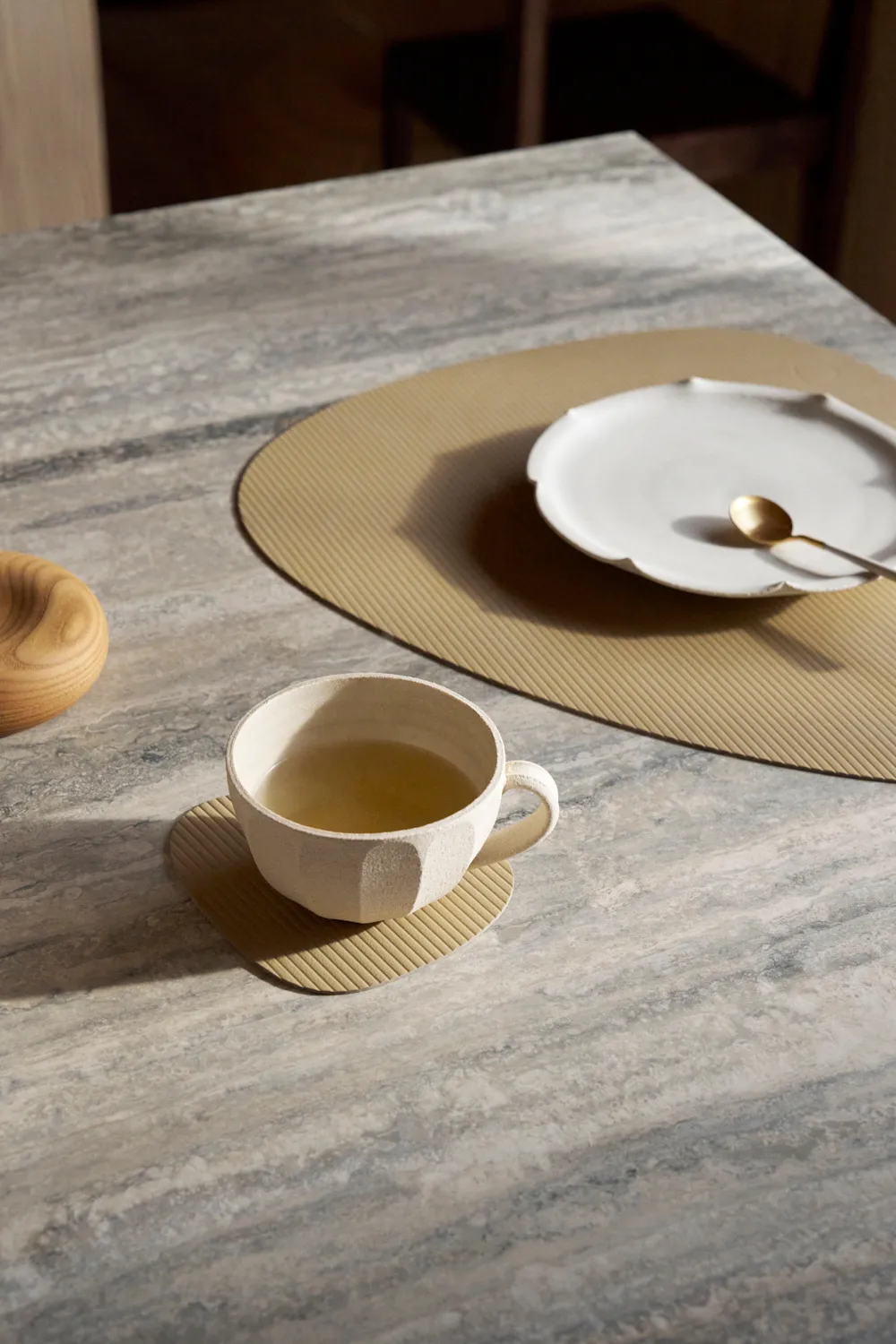 Corduroy coaster curve, Khaki LIND DNA