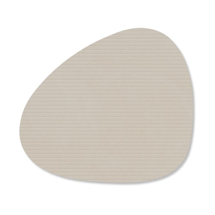 Corduroy coaster curve - Oyster White - LIND DNA