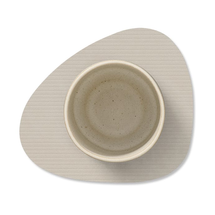 Corduroy coaster curve, Oyster White LIND DNA