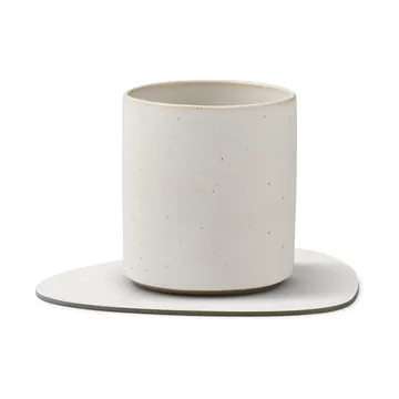 Corduroy coaster curve - Pure white - LIND DNA