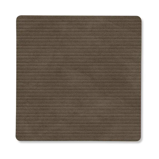 Corduroy coaster square, Caviar LIND DNA