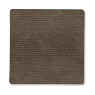 Corduroy coaster square - Caviar - LIND DNA