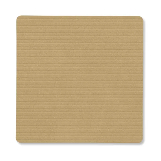 Corduroy coaster square, Khaki LIND DNA