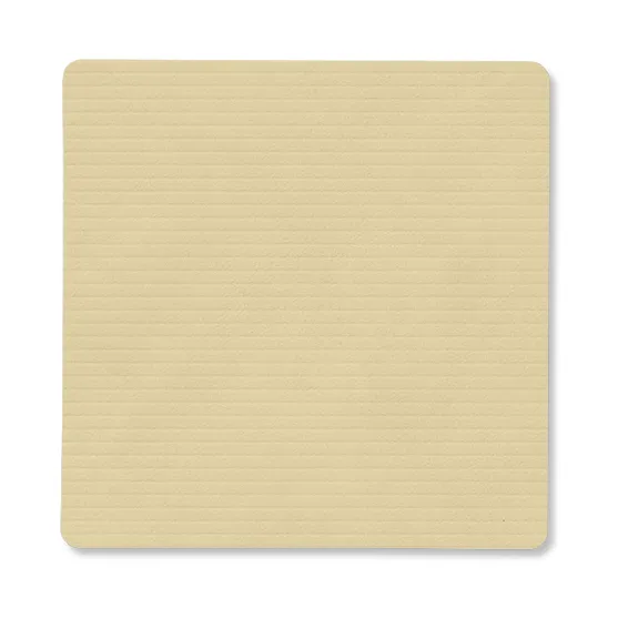 Corduroy coaster square, Lemon Sorbet LIND DNA