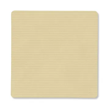 Corduroy coaster square - Lemon Sorbet - LIND DNA