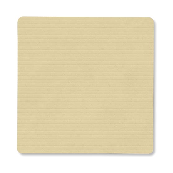 Corduroy coaster square - Lemon Sorbet - LIND DNA