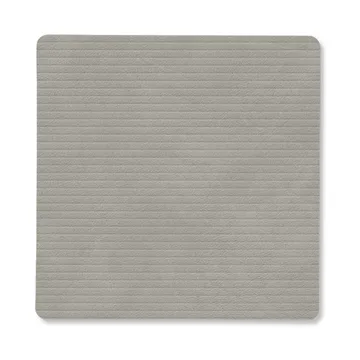 Corduroy coaster square - Light Grey - LIND DNA