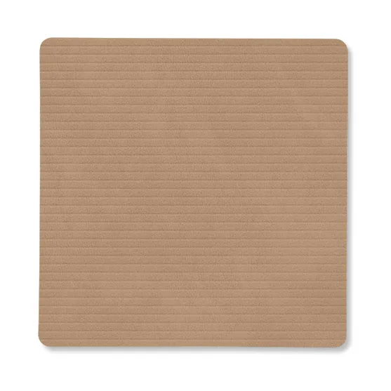 Corduroy coaster square, Nougat LIND DNA