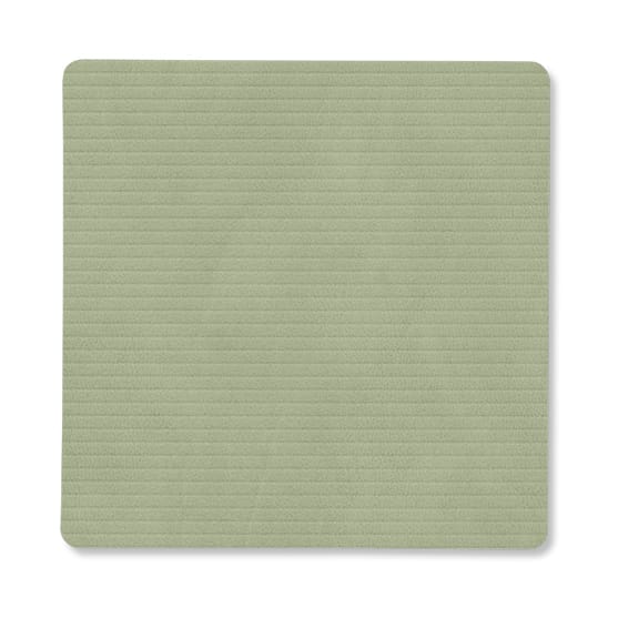 Corduroy coaster square - Olive Green - LIND DNA