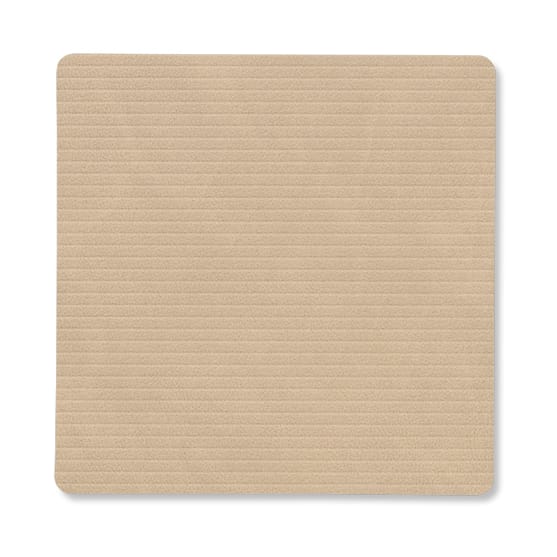 Corduroy coaster square - Sand - LIND DNA