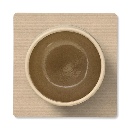 Corduroy coaster square, Sand LIND DNA