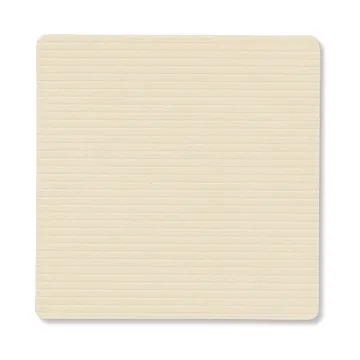 Corduroy coaster square - Vanilla - LIND DNA