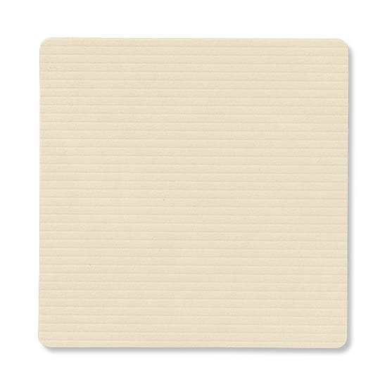 Corduroy coaster square - Vanilla - LIND DNA