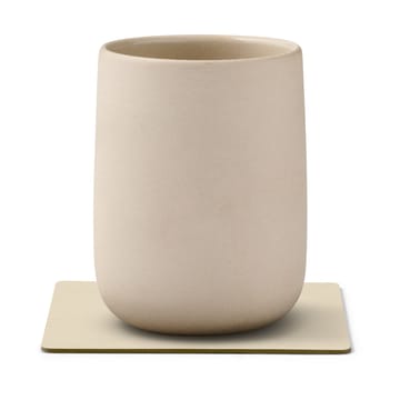 Corduroy coaster square - Vanilla - LIND DNA