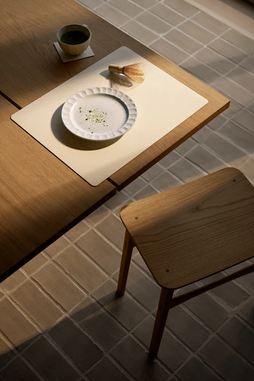 Corduroy coaster square, Vanilla LIND DNA