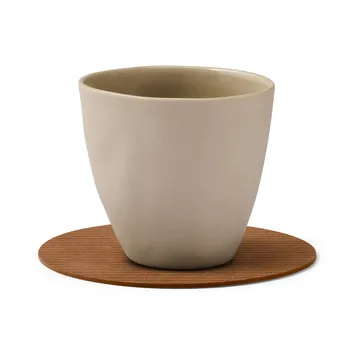 Corduroy coasters - Nature, circle - LIND DNA