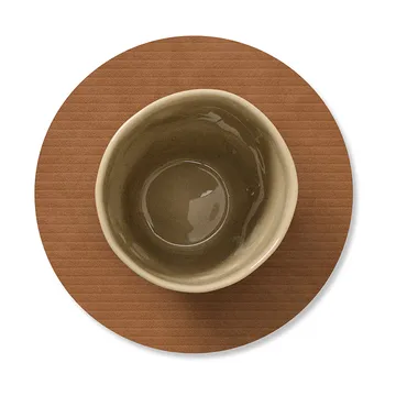 Corduroy coasters - Nature, circle - LIND DNA