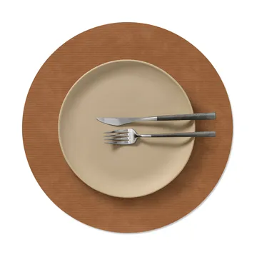 Corduroy placemat - Nature, circle, L - LIND DNA
