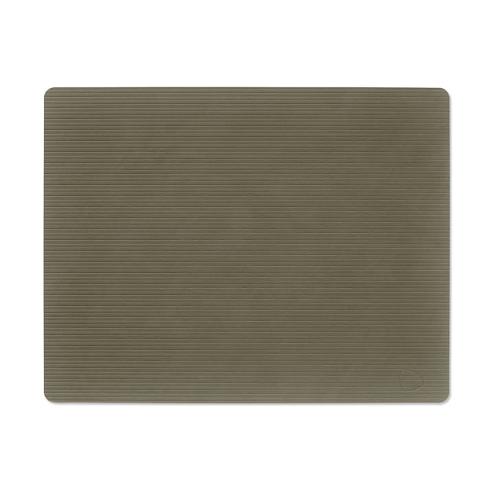 Corduroy placemat square L - Army Green - LIND DNA