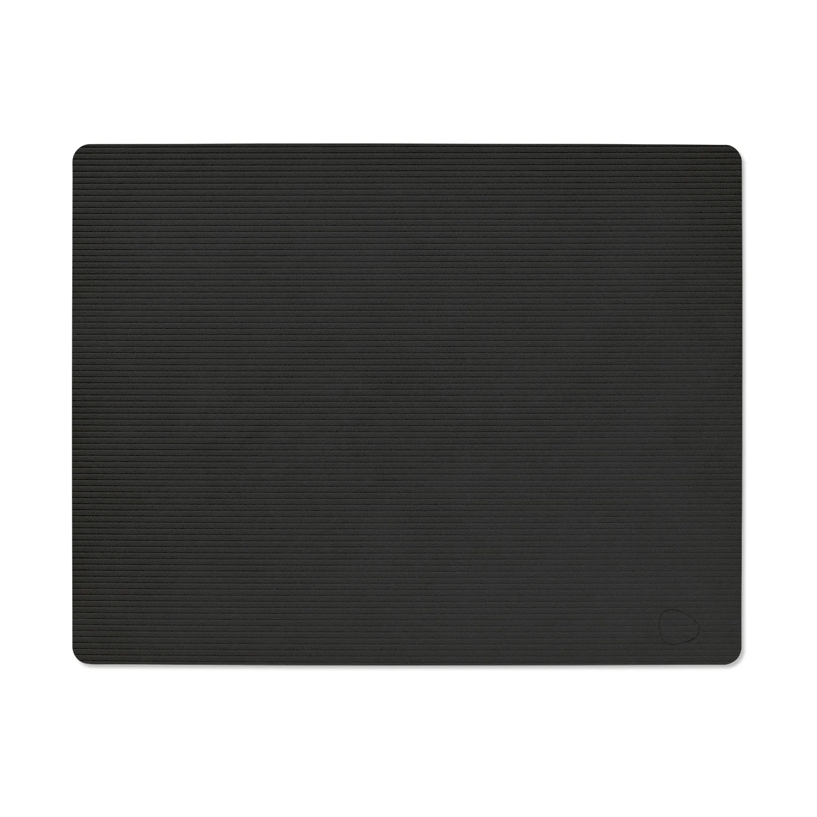 Corduroy placemat square L, Black ink LIND DNA