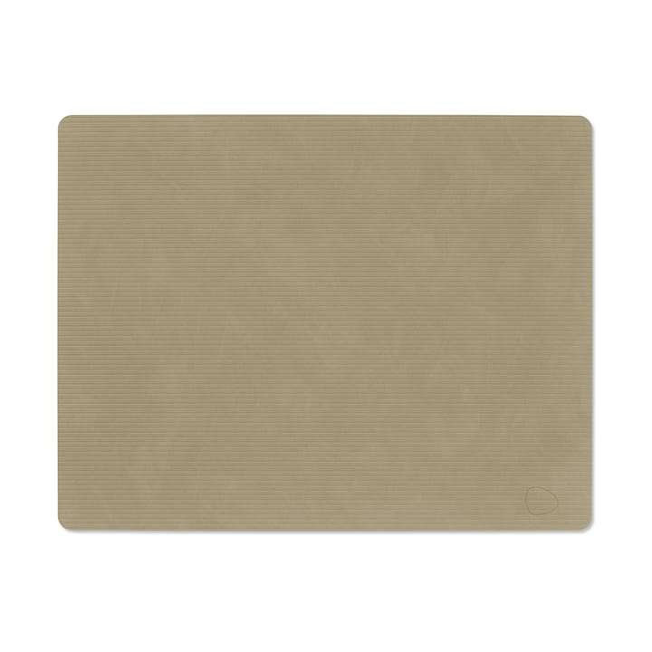 Corduroy placemat square L - Herbal Dust - LIND DNA