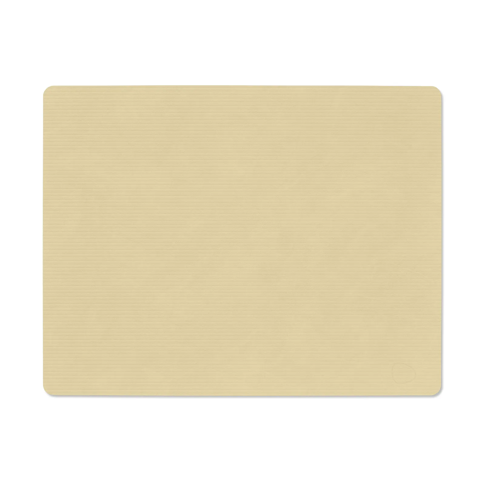 Corduroy placemat square L, Lemon Sorbet LIND DNA