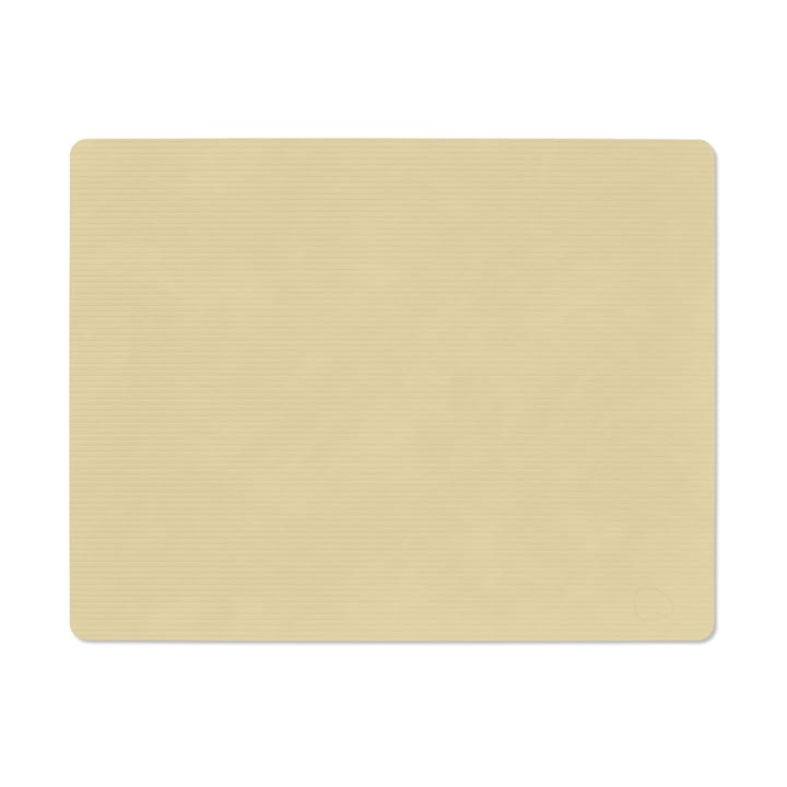 Corduroy placemat square L - Lemon Sorbet - LIND DNA